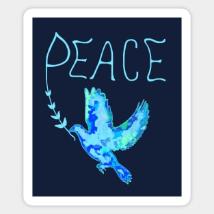 Peace Earth Dove Sticker